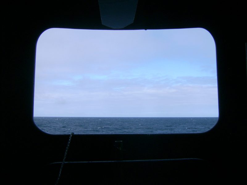 Looking through the bow