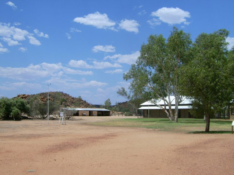 Telegraph station in Alice Springs