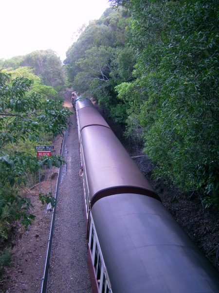 Barron Falls railway