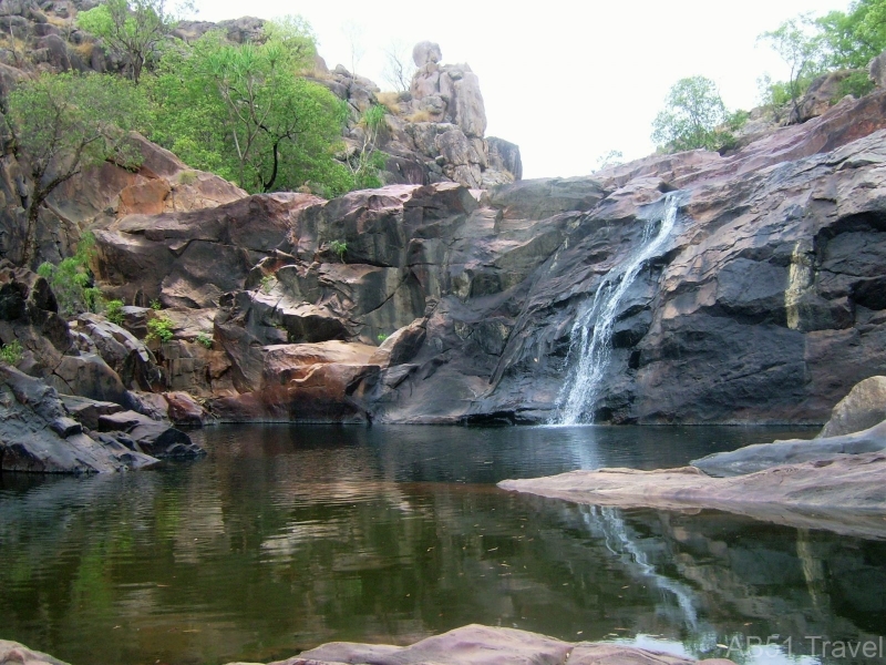 Top of Gunlom waterfall