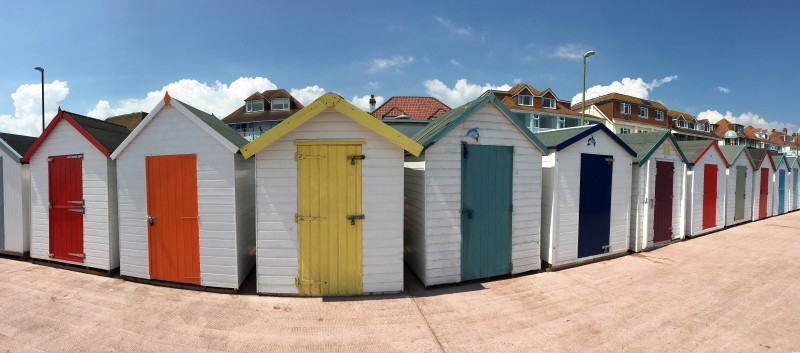 Beach huts, Paignton