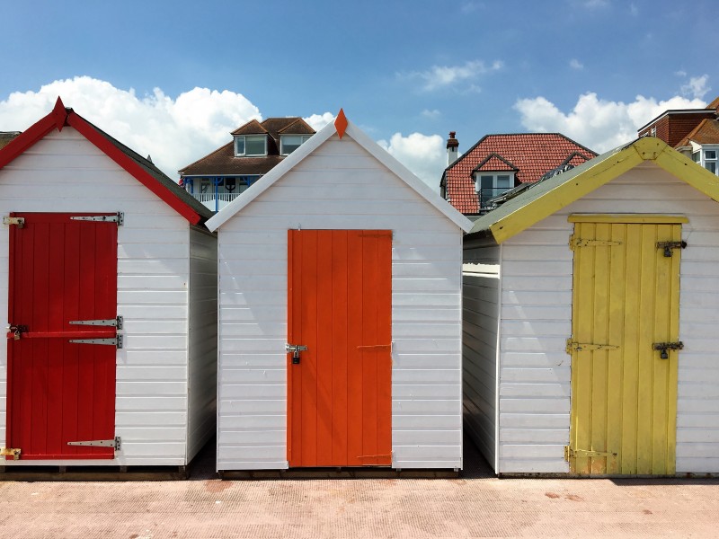 Beach huts, Paignton