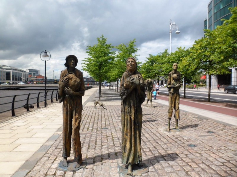 Famine Monument, Dublin