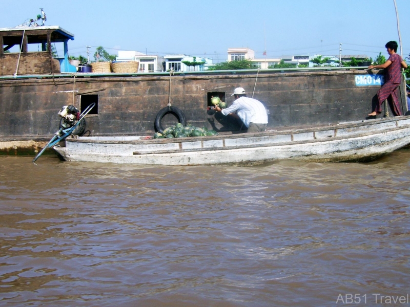 Floating market