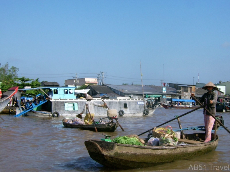 Floating market